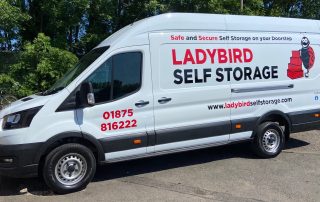Ladybird Self Storage Van
