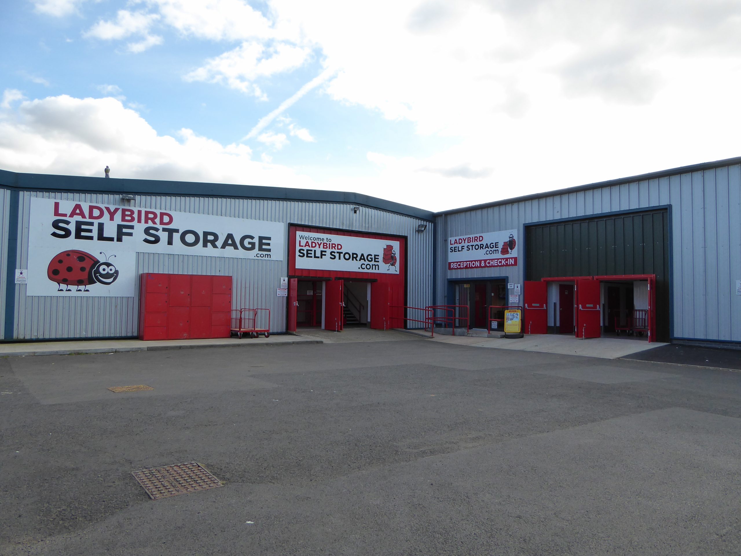 Our Self Storage Facility Ladybird Self Storage in East Lothian